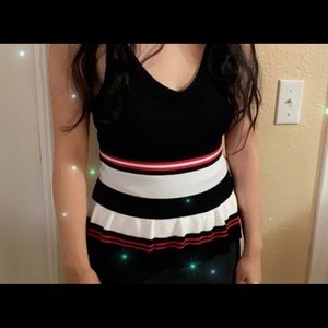 Black Striped top